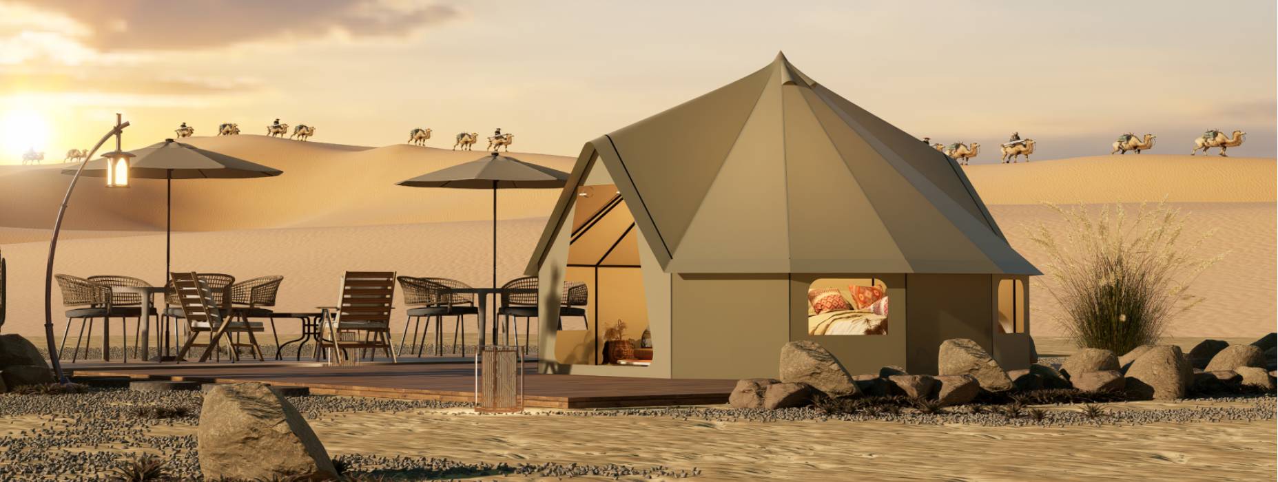 永德县露营酒店帐篷产品